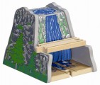 MAXIM Tunel s vodopádem - dřevěné vláčky