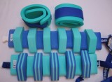 Nadlehčovací rukávky - zelené s modrým DENA