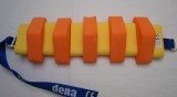 PLAVECKÝ PÁS 100 cm - oranžová-žlutá DENA