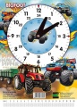 Školní hodiny Bigfoot - Traktor